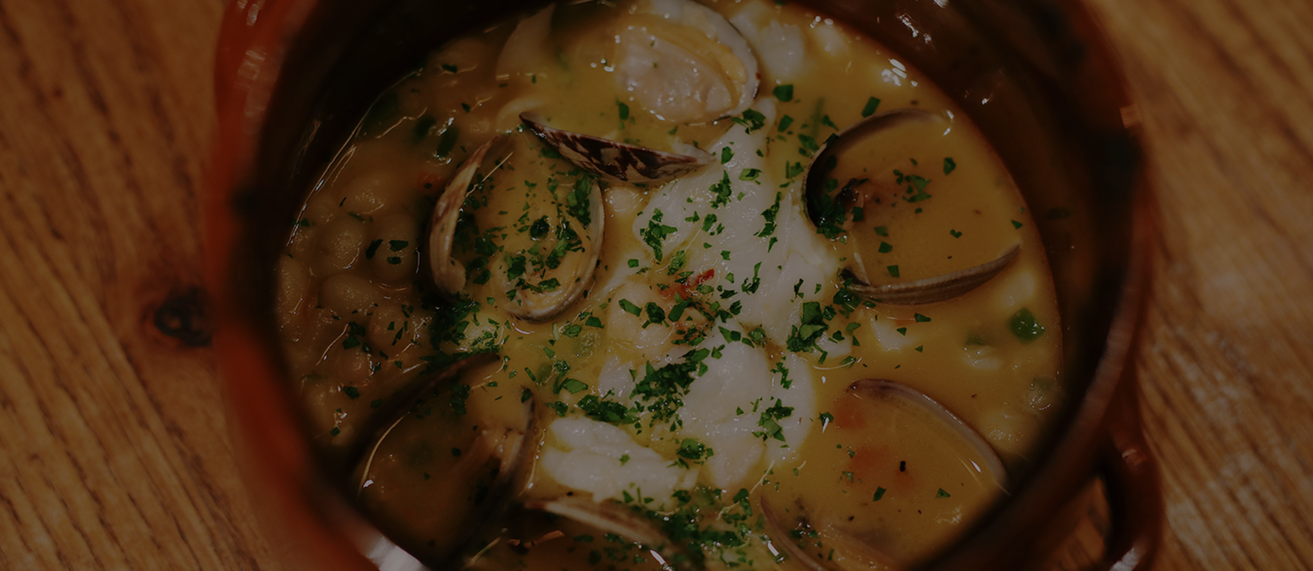 Fondo de la taberna vasca